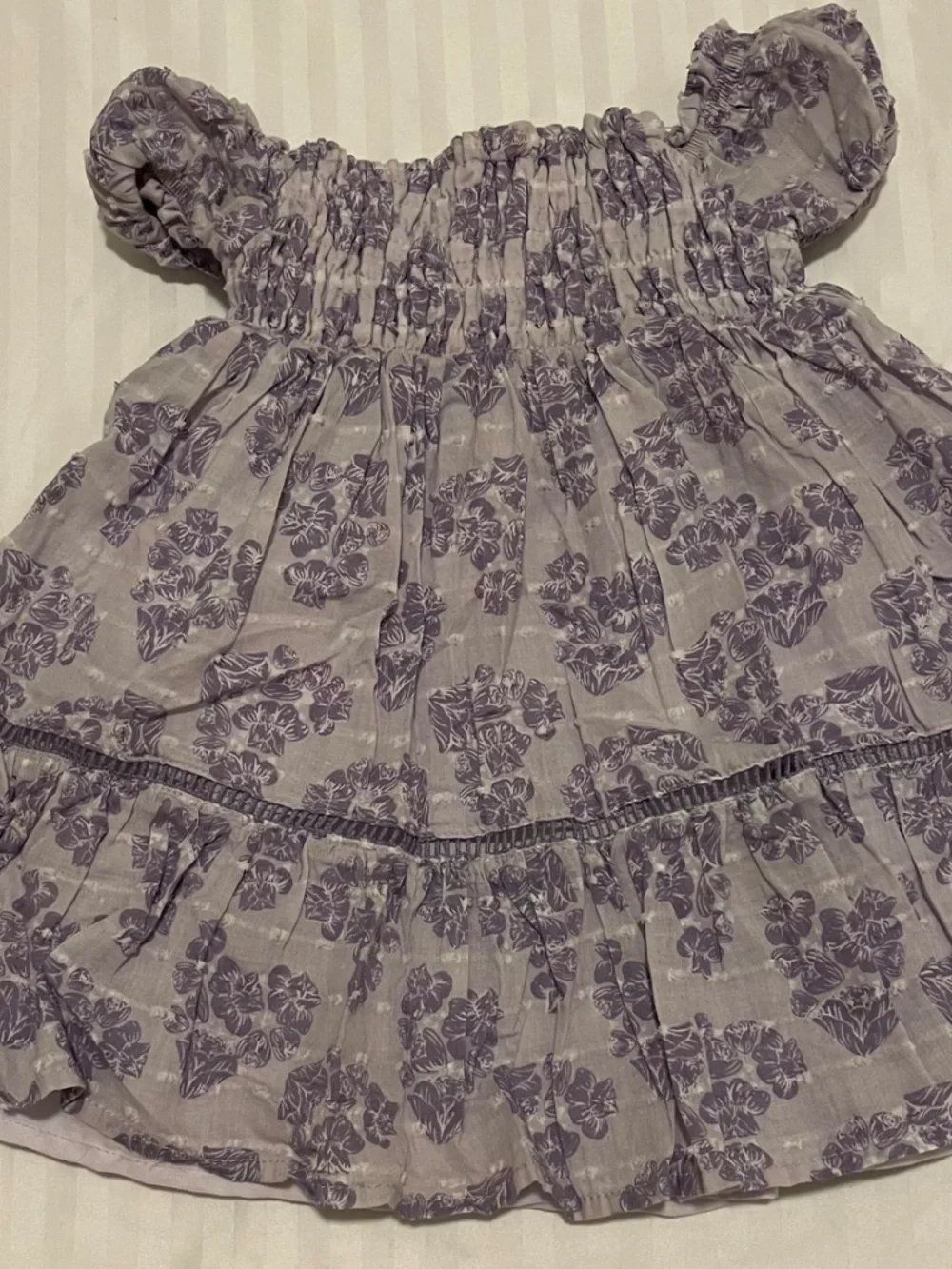 Purple toddler dress